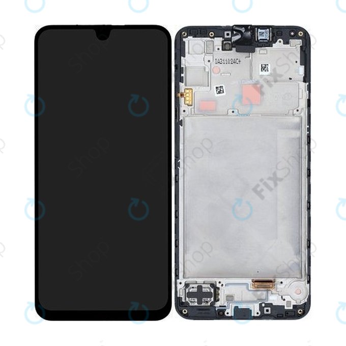 Wyświetlacz dla Samsung A16 4G, Black, Ekran dotykowy z ramką, GH82-36253A, Genuine Service Pack