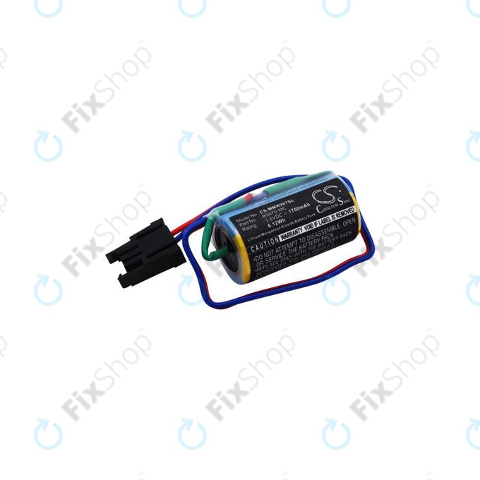 Bateria do Mitsubishi Robot Control PLC, A RH, MR, 1700mAh, Li-MnO2, 3.6V, B9670-MC, HQ
