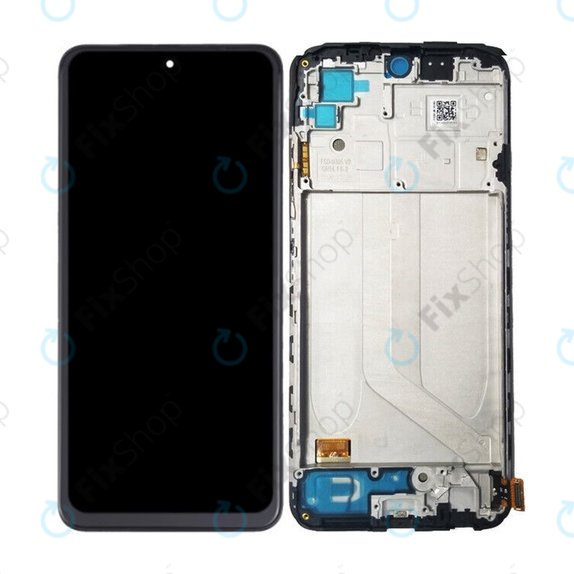 Wyświetlacz do Xiaomi Poco M5s, Ekran dotykowy z ramką, TFT