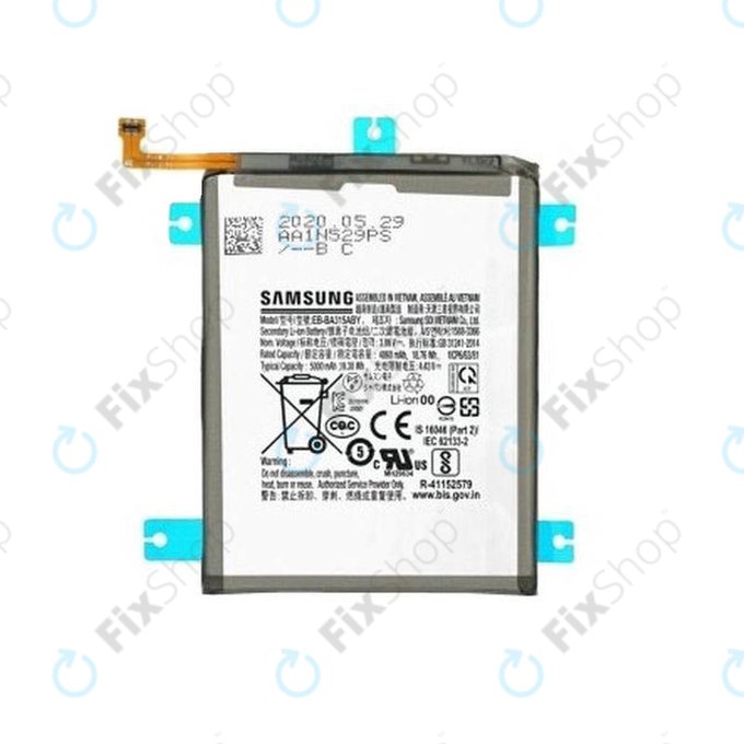 Bateria do Samsung A22 A225F, A31 A315F, A32 4G A325F, EB-BA315ABY, 5000mAh, GH82-25567A, Genuine Service Pack