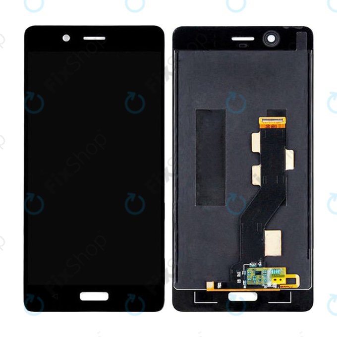 Wyświetlacz do Nokia 8 TA-1004, Ekran dotykowy bez ramki, TFT