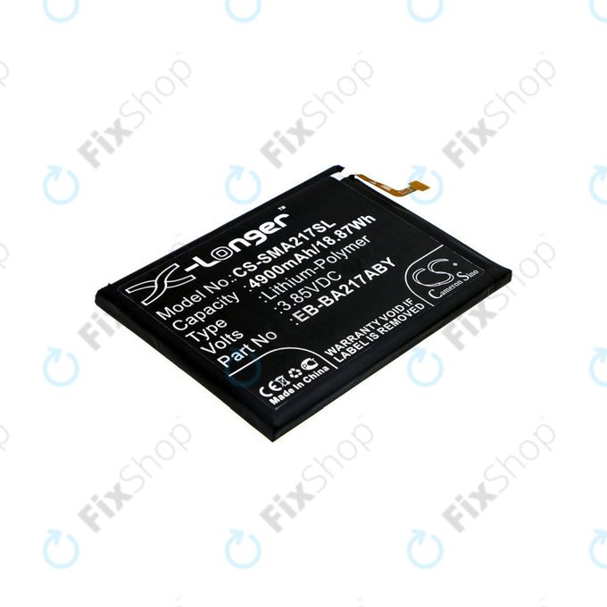 Bateria dla Samsung A04s, 4900mAh, Li-Pol, 3.85 V, EB-BA217ABY, HQ