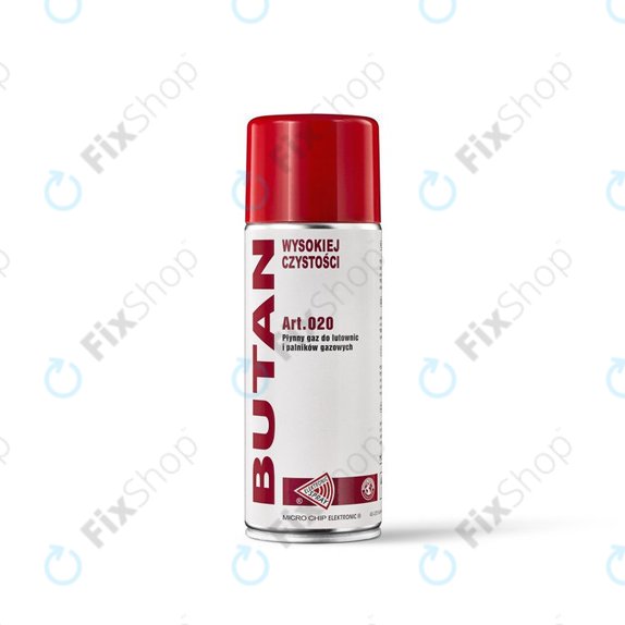 Butan wysokiej czystości, 400 ml, spray
