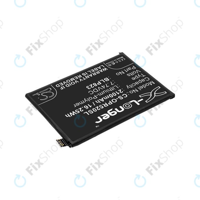 Bateria dla Oppo Reno 5 Pro, 2100mAh, Li-Pol, 7.74 V, BLP823, HQ