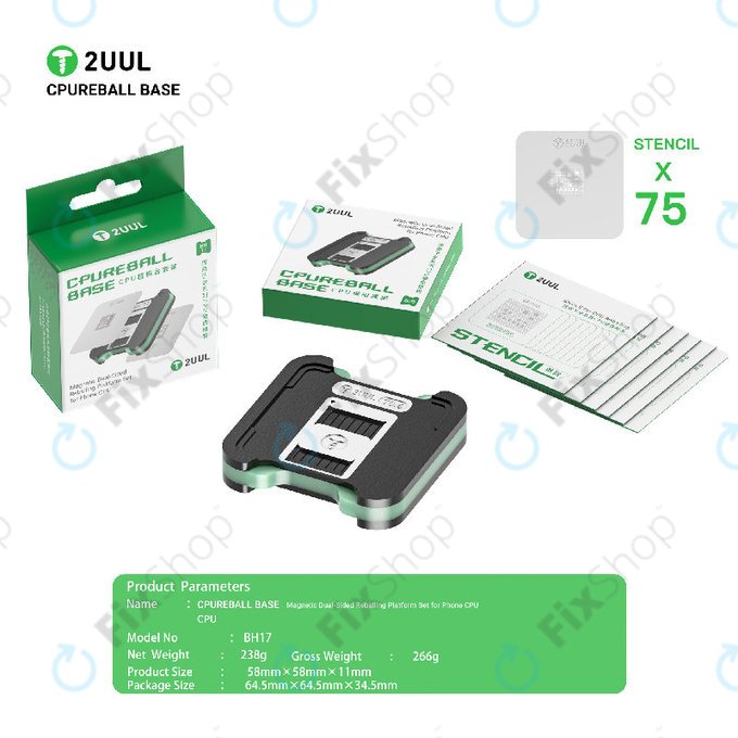 Platforma bazy do reballingu CPU, 2UUL BH17
