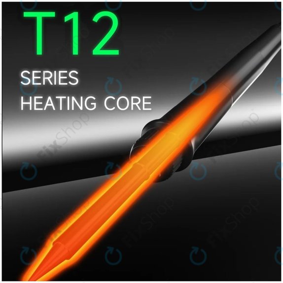 Cyfrowa stacja lutownicza (Black), Mechanic T12 Pro