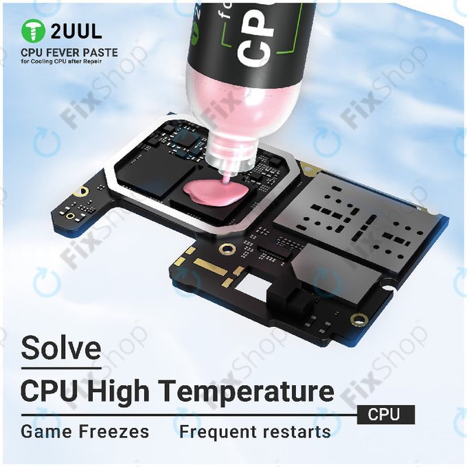 Pasta termoprzewodząca do CPU, 2UUL SC10, 50g