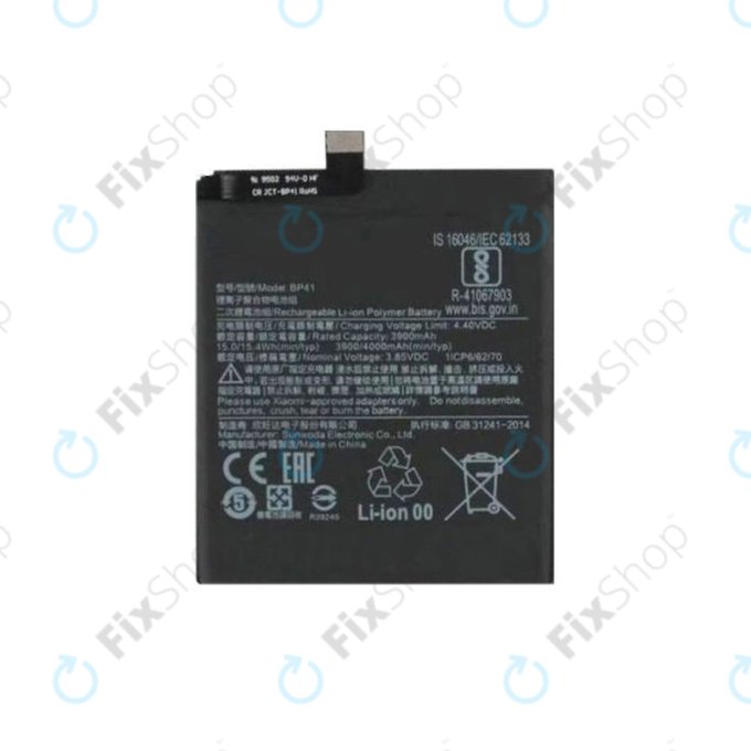 Bateria do Xiaomi Mi 9T, BP41, 4000mAh