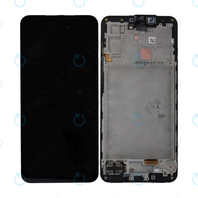 Wyświetlacz do Samsung Galaxy A17 A176B, Ekran dotykowy z ramką, Czarny, Black, GH82-38045A, Genuine Service Pack