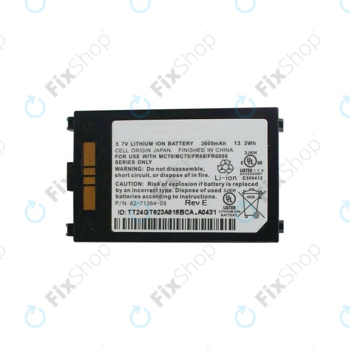 Bateria do Zebra MC70, 3600mAh