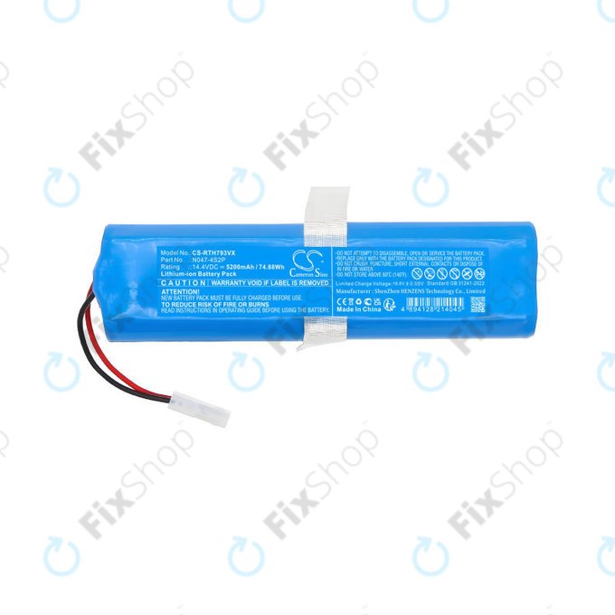 Bateria do Rowenta X-Plorer Series 95, 5200mAh, Li-Ion, 14.4V, N047-4S2P, HQ
