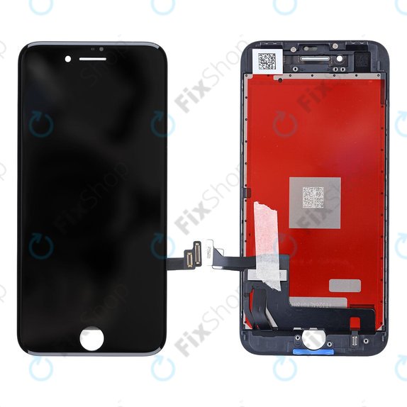 Wyświetlacz dla iPhone 8, SE (2020), SE (2022), Black, Ekran dotykowy z ramką