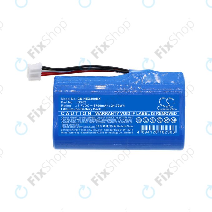 Bateria do NEXGO N3, N5, 6700mAh, Li-Ion, 3.7V, GX02, HQ