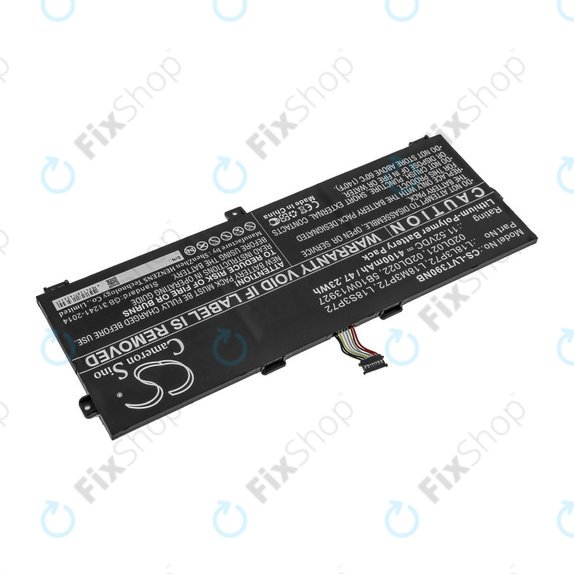 Bateria do Lenovo ThinkPad X390, Yoga X390, 4100mAh, Li-Pol, 11.52V, 02DL021, HQ