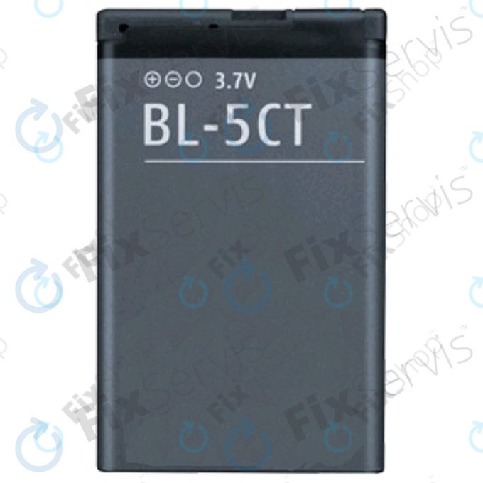 Bateria do Nokia C3 Touch, C5, C6, 3720, 5220, 5630, 6303, 6730, BL-5CT, 1050mAh