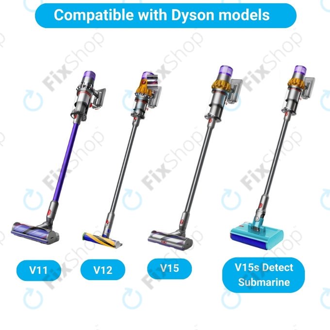 Szczotka glówna Slim Fluffy Soft Roller Cleaner Head do Dyson V15, Outsize