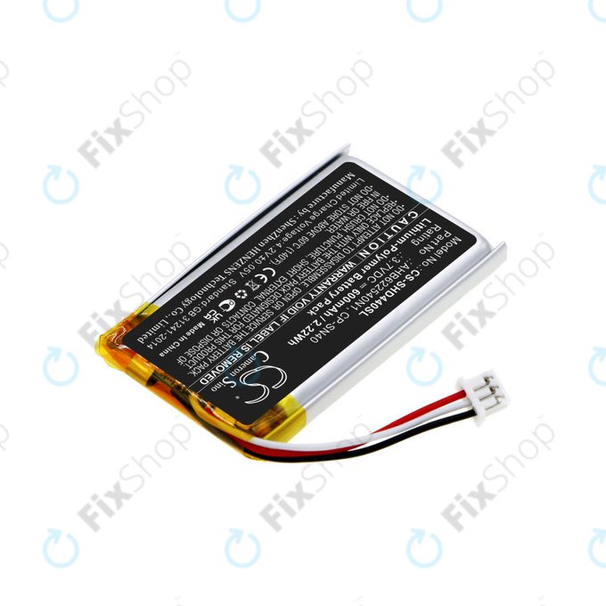 Bateria do Sennheiser Momentum 2.0, 3.0, Urbanite XL, 600mAh, Li-Pol, 3.7V, AHB622540N1, HQ