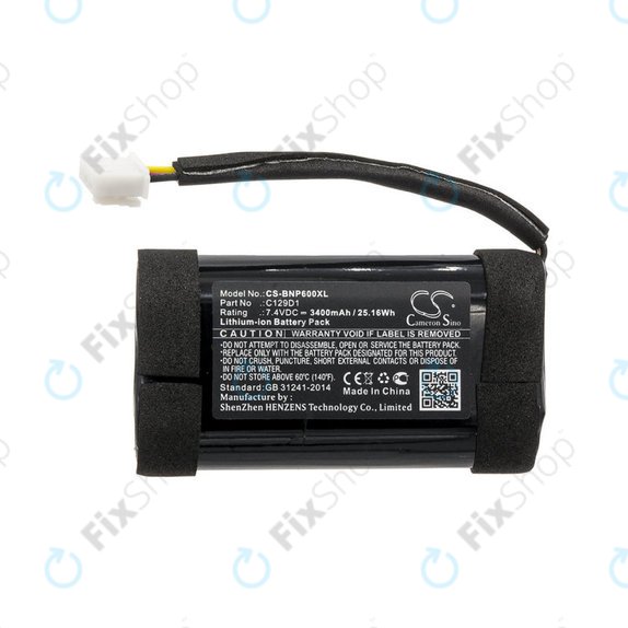 Bateria do Bang & Olufsen Beoplay P6, 3400mAh, Li-Ion, 7.4V, C129D1, HQ