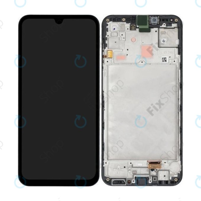 Wyświetlacz do Samsung A15 4G, A15 5G A156B, Ekran dotykowy z ramką, Czarny, Black, TFT
