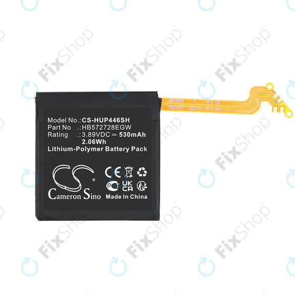 Bateria do Huawei Watch GT4 46mm, 530mAh, Li-Pol, 3.89V, HB572728EGW, HQ