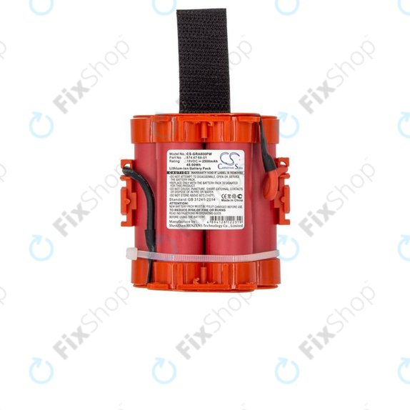 Bateria do Flymo 1200R-series, Gardena R40, R50, R70, R80-series, Husqvarna 105, 305, 308-series, McCulloch ROB R-series, 574 47 68-01, 2500mAh, HQ