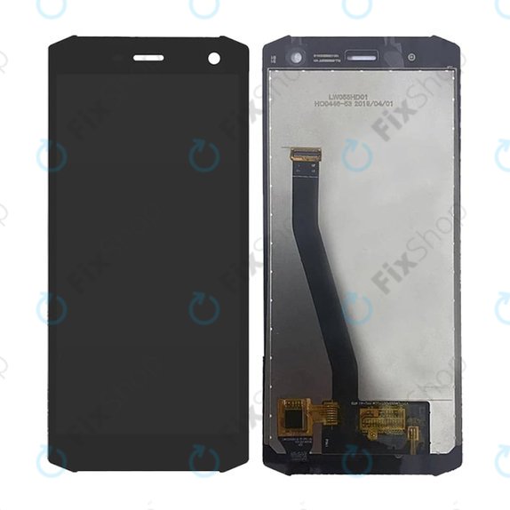 Wyświetlacz do myPhone Hammer Energy 2, Ekran dotykowy bez ramki, TFT
