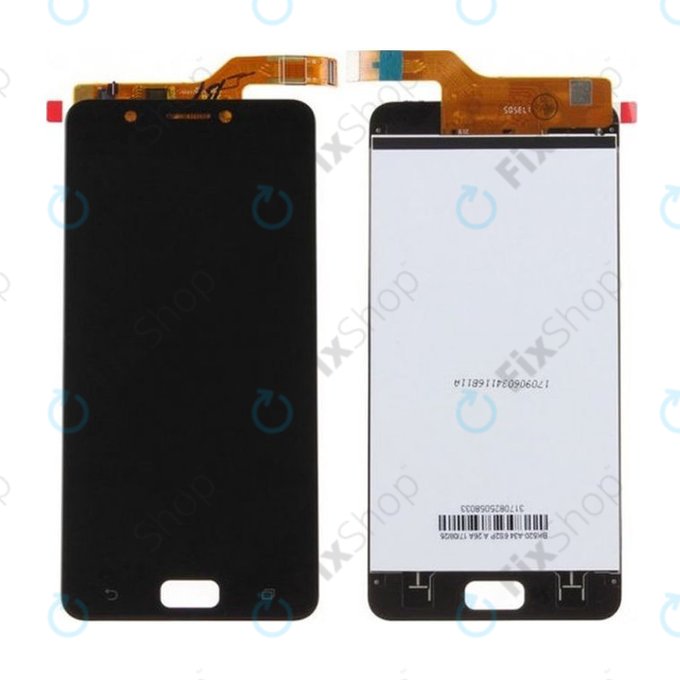 Wyświetlacz do Asus Zenfone 4 Max ZC554KL, Ekran dotykowy bez ramki, Czarny, Black, TFT