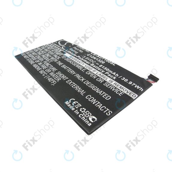 Bateria do Asus Transformer Book T100, 8150mAh, Li-Pol, 3.8V, C12N1320, HQ