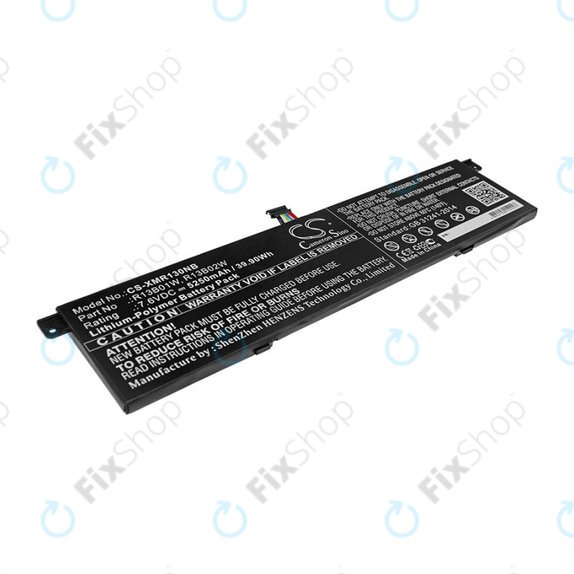 Bateria do Xiaomi Inchmi Aair 13.3, Xiaomi Mi Notebook Air 13.3 2018, 5250mAh, Li-Pol, 7.6V, R13B01W, HQ