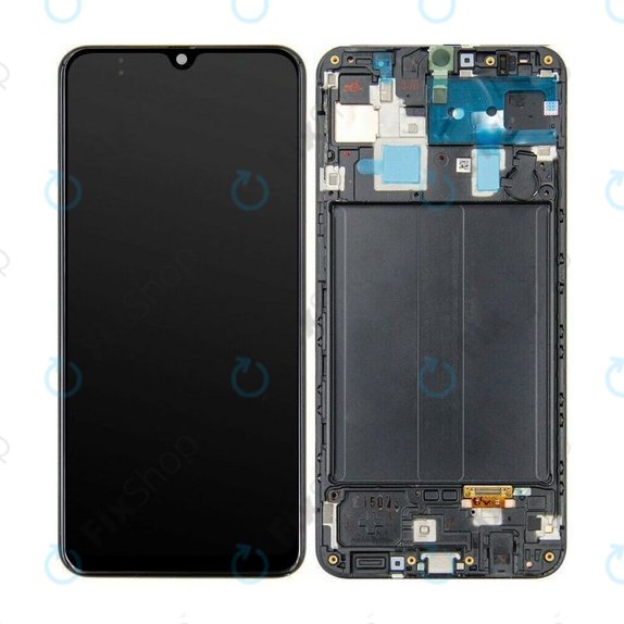 Wyświetlacz OLED do Samsung A30 A305F, Ekran dotykowy z ramką