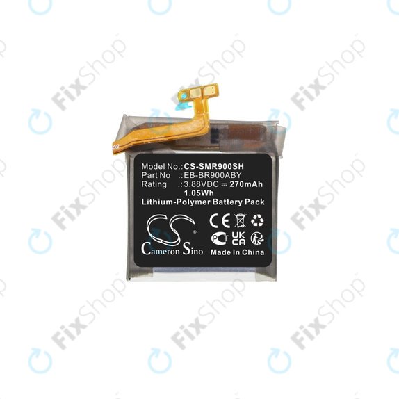 Bateria do Samsung Watch 5 40mm, 270mAh, Li-Pol, 3.88V, EB-BR900ABY, HQ