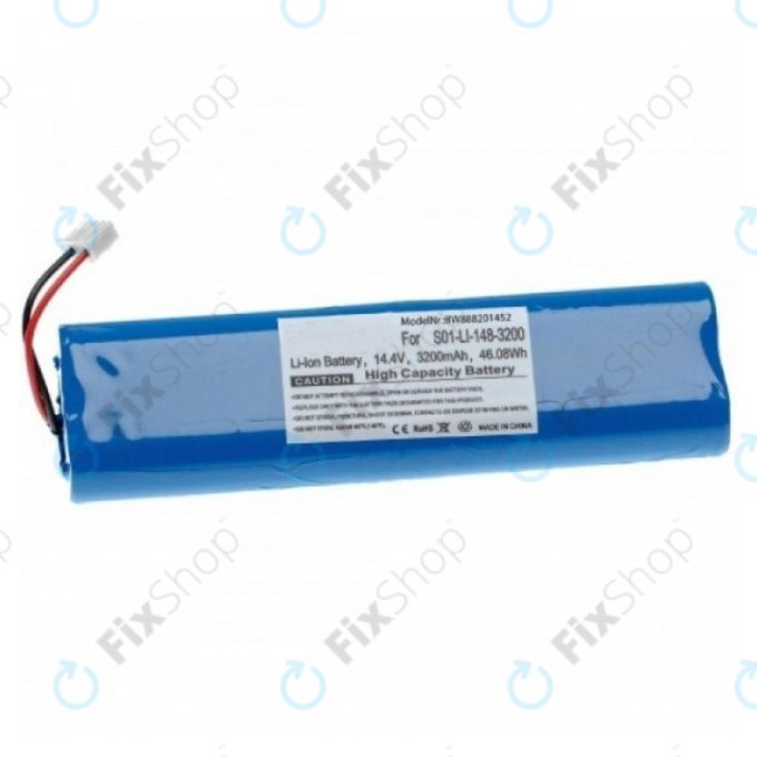 Bateria do Ecovacs Deebot Ozmo-seria, S01-LI-148-3200, Li-Ion, 14,4V 3200mAh
