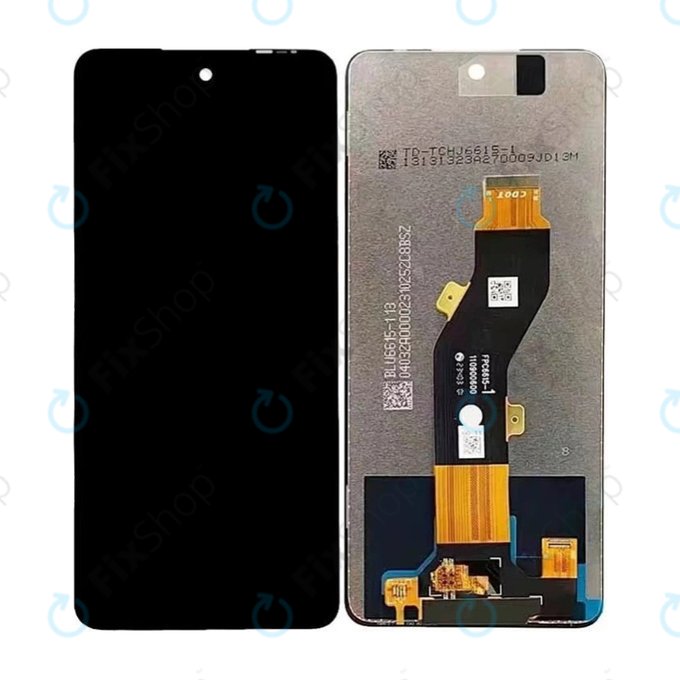 Wyświetlacz do Infinix Hot 40i, Ekran dotykowy bez ramki, TFT