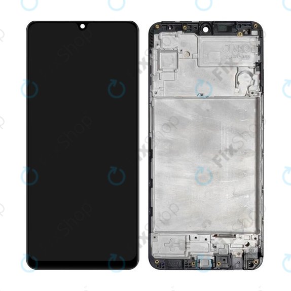 Wyświetlacz OLED do Samsung M32 M325F, Ekran dotykowy z ramką