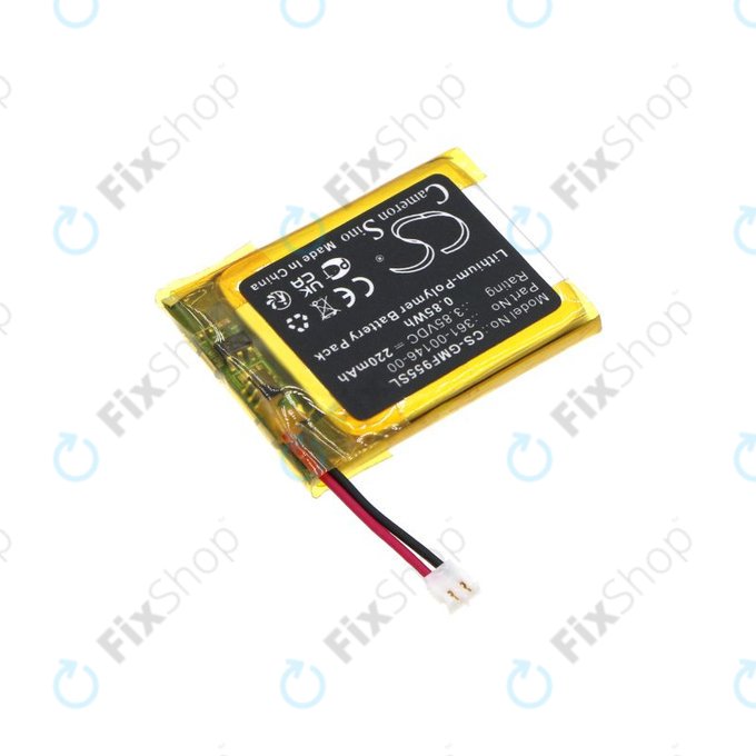 Bateria do Garmin Forerunner 955 Solar, 220mAh, Li-Pol, 3.85V, 361-00146-00, HQ