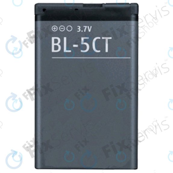 Bateria do Nokia C3 Touch, C5, C6, 3720, 5220, 5630, 6303, 6730, BL-5CT, 1050mAh