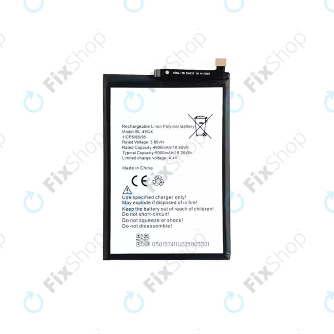 Bateria do Infinix Hot 11S NFC, BL-49GX, 5000mAh