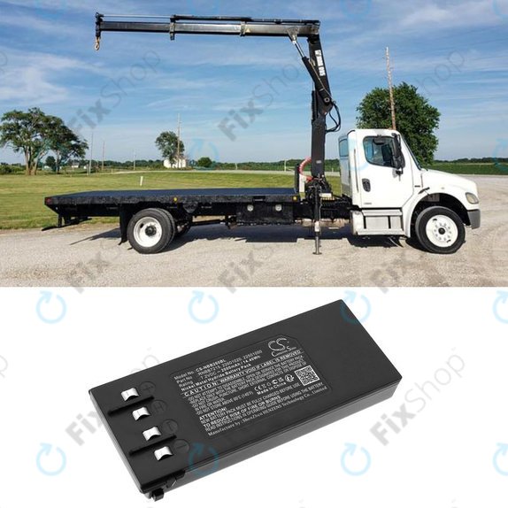 Bateria do Hiab 077 Hiduo, 088CL, 095, 2000mAh, Ni-MH, 7.2V, RNBB7215, 2.250.1000, HQ