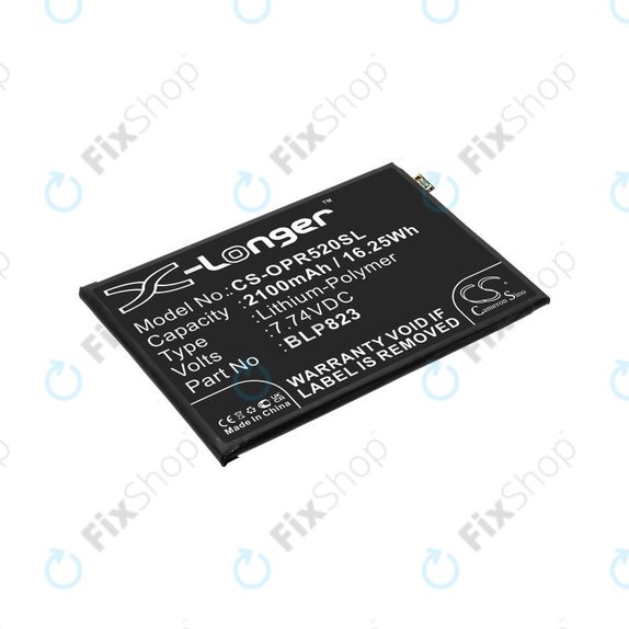 Bateria dla Oppo Reno 5 Pro, 2100mAh, Li-Pol, 7.74 V, BLP823, HQ