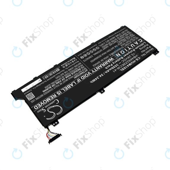 Bateria do Honor MagicBook 14, Huawei MateBook D14, MediaPad D14, MagicBook 14, 3550mAh, Li-Pol, 15.28V, HB4692Z9ECW-41, HQ
