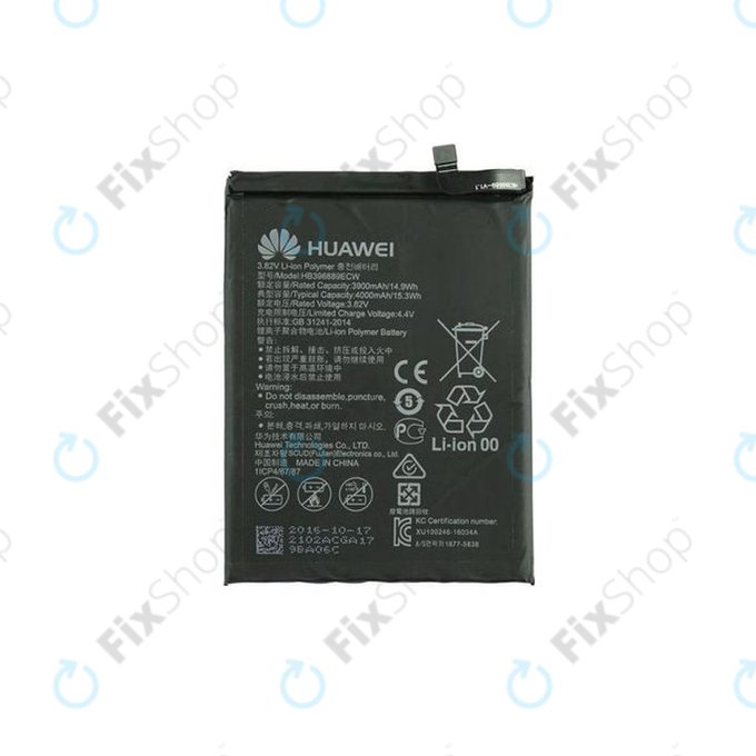 Bateria do Huawei Mate 9 MHA-L09, Mate 9 Pro LON-L29, P40 Lite E, HB396689ECW, 4000mAh, 24022291, 24022102, Genuine Service Pack