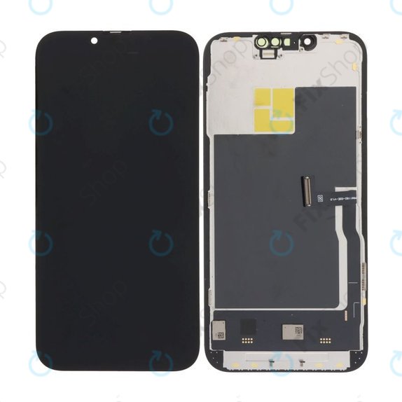Wyświetlacz Soft OLED dla iPhone 13 Pro, Ekran dotykowy z ramką, DIAGNOSTIC