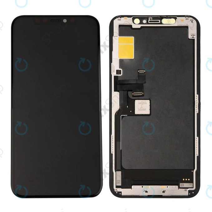 Wyświetlacz Soft OLED dla iPhone 11 Pro, Ekran dotykowy z ramką, FixPremium