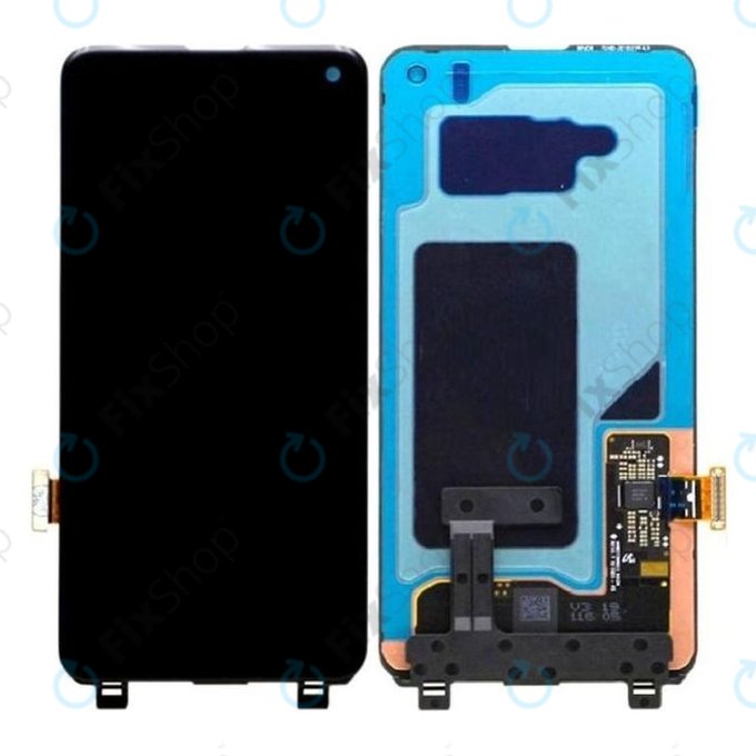 Wyświetlacz OLED do Samsung S10e G970F, Ekran dotykowy bez ramki