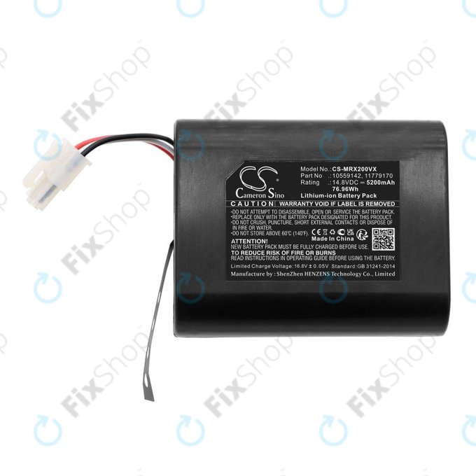 Bateria do Miele Scout RX2, RX3, 5200mAh, Li-Ion, 14.8V, 10559142, HQ
