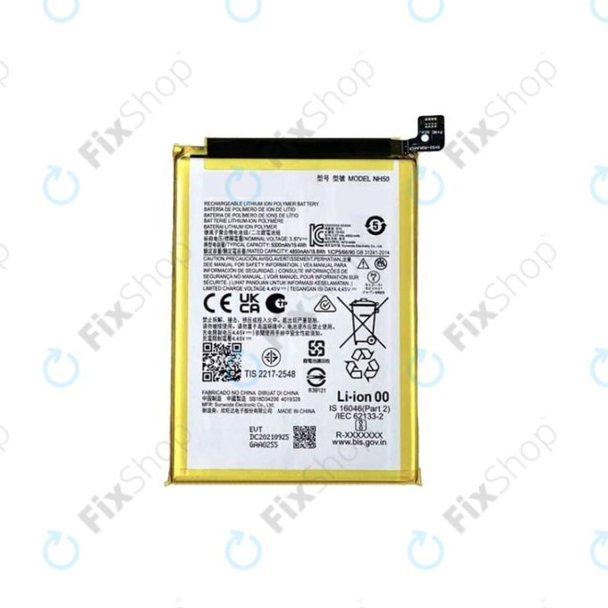 Bateria do Motorola Moto E13, E32, E32s, G13, G22, NH50, 5000mAh