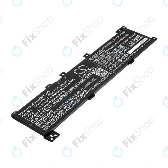 Bateria do Asus A705QA, Asus F705MA-Bx030t, 3600mAh, Li-Pol, 11.52V, B31N1635, HQ