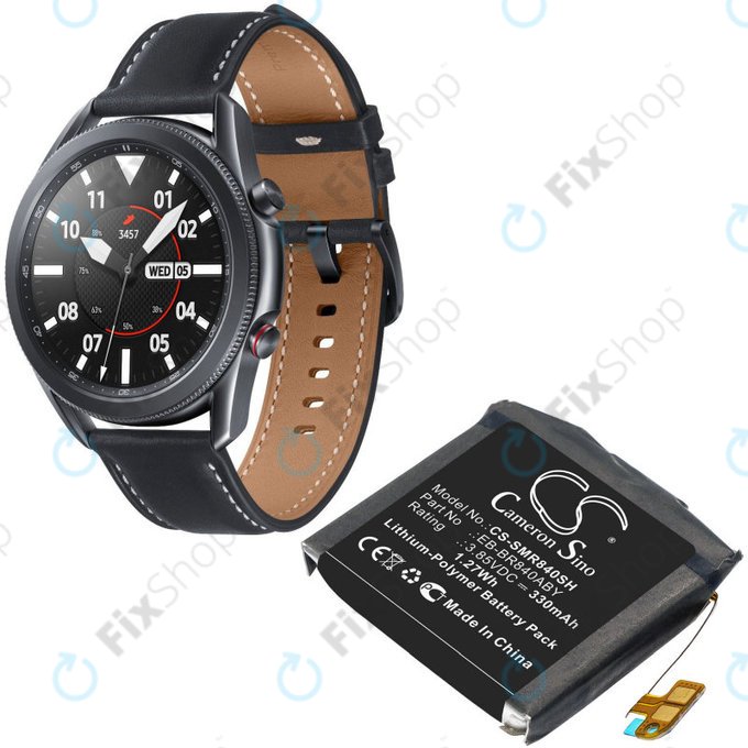 Bateria dla Samsung Galaxy Watch 3 45mm R840, R845, 330mAh, Li-Pol, 3.85 V, EB-BR840ABY, HQ