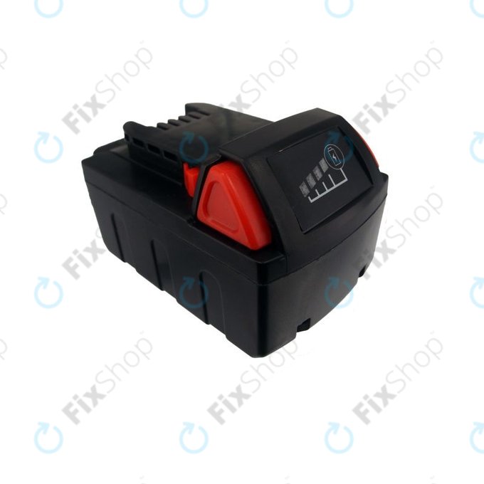 Bateria do Milwaukee 2600-series, 2700-series, AG-125, C18, HD18, M12, M18, YTB313, Li-Ion, 4000mAh, HQ