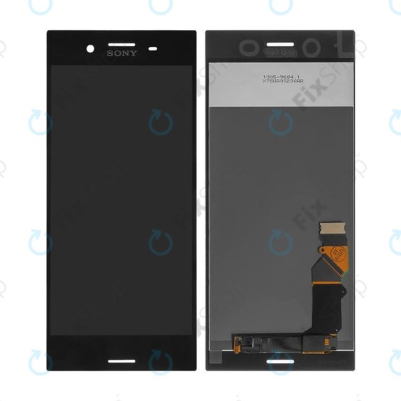 Wyświetlacz do Sony Xperia XZ Premium Dual G8142, Ekran dotykowy bez ramki, Czarny, Black, TFT